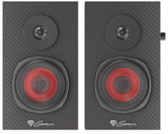 Genesis Helium 200 2.0 stereo zvočniki, leseni, 20 W