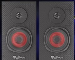 Genesis Helium 200 2.0 stereo zvočniki, leseni, 20 W