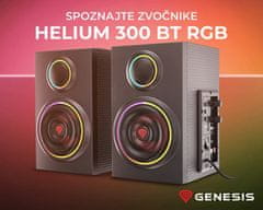 Genesis Helium 300BT gaming stereo 2.o zvočniki