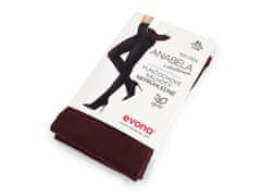 Ženske zimske nogavice Anabela 100 den - (velikost 176-116) bordo