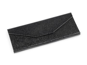 Zložljiv etui za očala 6,5x16 cm - črn