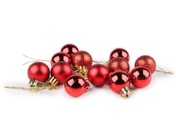 Božične bučke Ø30 mm - rdeče