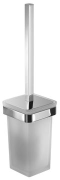 Gedy GEDY SAMOA Zidna WC Ščetka, Mlečno Steklo, Kromirana, 100x383x113 mm