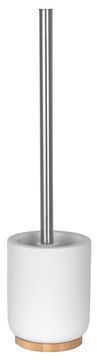 Ridder Elegantna Samostoječa WC Ščetka FANCY, Bela, Bambus/Keramika