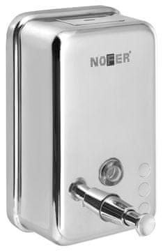 Nofer Samostoječi Dozator Mila 1200ml, Lesketajoče Nerjaveče Jeklo