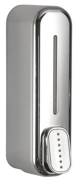 AQUALINE Stenski dozirnik mila 350ml, kromirana površina