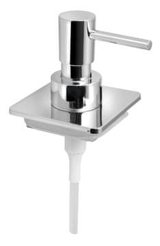 Gedy ABELINE Razpršilnik Mila, Kromiran z Črno Plastiko