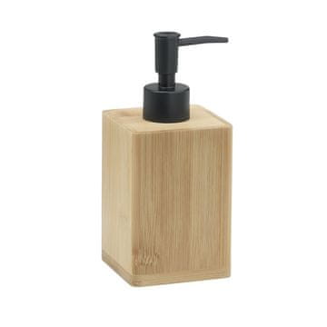 Gedy BONNIE Samostoječ Dozator Mila iz Bambusa - Kvadratna Oblika, Rjava