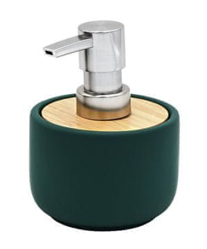 Ridder Elegantni Keramični Dozirnik Mila, Temno Zelene Barve, Samostoječ