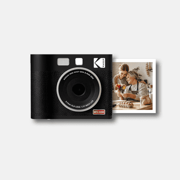 Kodak Mini Shot 3 ERA MS300 2-v-1 kamera in tiskalnik, 13MP, 4PASS, Bluetooth, črna (KOCAMMS300B)