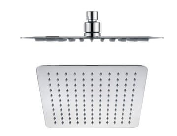 SAPHO Premium Slim Dežna Hlavová Sprcha 250x250 mm, Nerjaveče Jeklo, Kromirana Površina