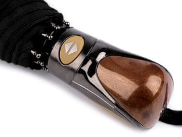 Moški zložljivi dežnik za streljanje - črn