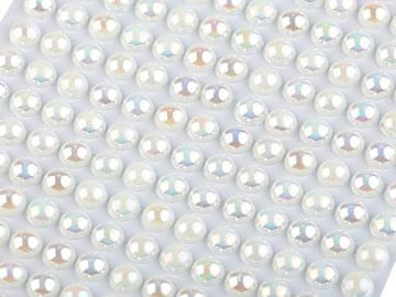 Samolepilni biseri AB na lepilnem traku Ø6 mm - biser AB