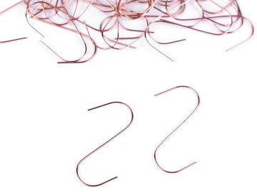 Božični kavlji za okraske - bakreni