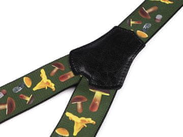 Gobe širine 4 cm dolžine 120 cm - (708) zelena