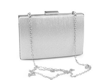 Torbica - kovinska - srebrna