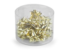 Samolepilna rozeta mini Ø25 mm - zlata kovinska