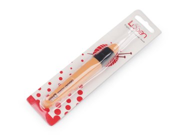 Kvačkarski kavelj z lahkim velikostjo 3; 4; 5 - (3 mm) lososova luč