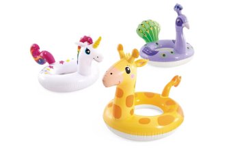 Intex Krog napihljiva žival premera 58cm 3 vrste v vrečki 16x25cm