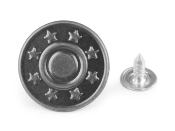 Kavbojke velikosti 32" - nikelj črne barve (10 kosov)