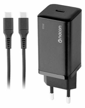 Nacon Switch 2, polnilec, AC, 65W, USB-C