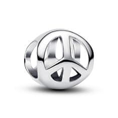 Pandora Srebrna mini perlica Simbol miru Trenutki 794512C00