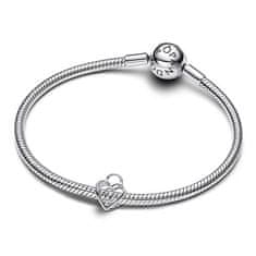 Pandora Srebrna perlica Srčna ključavnica Moments 794358C00