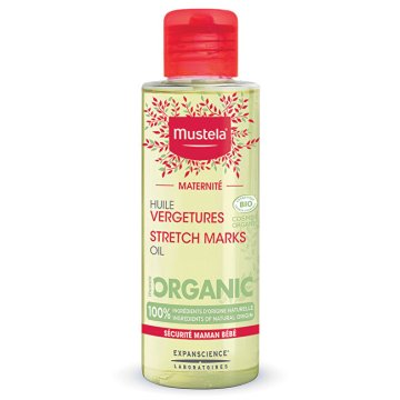 Mustela Olje za telo proti strijam 105 ml