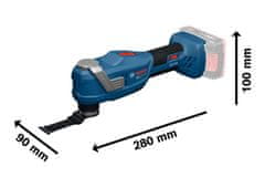 BOSCH Professional GOP 18V-30 Solo akumulatorsko večnamensko orodje (06018G3000)