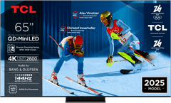 TCL 65C71K televizor, 165 cm (65), 4K QD-Mini LED HDR Premium , Google TV, 144Hz, zvok Bang & Olufsen