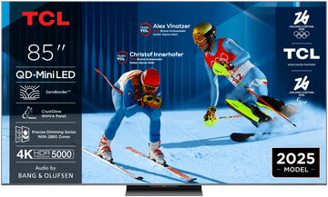 TCL 85C81K QD-Mini LED televizor, 215 cm, Google Tv