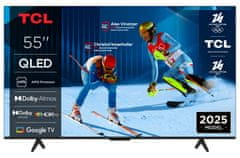 TCL 55P71K 4K QLED televizor, 139 cm (55''), Google TV