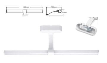 Aigostar LED pohištvena svetilka 8W 4000K 960lm 60cm IP44