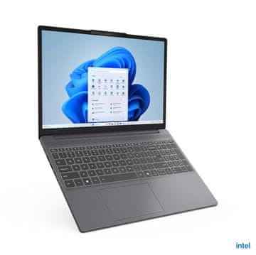 Lenovo IdeaPad Slim 3 15IRH10 prenosnik, Intel Core i5-13420H,38.8cm (15.3), 16GB, 512 GB SSD , brez OS, Luna Grey (83K100MASC)
