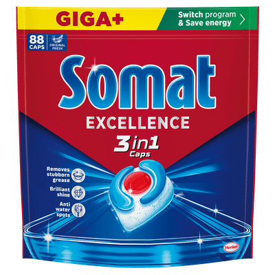 3in1 kapsule za strojno pomivanje posode, 88 pranj