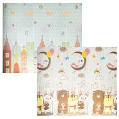 Aga4Kids Otroška zložljiva penasta podloga 200x180 cm DS3018