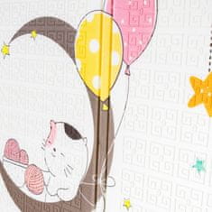 Aga4Kids Otroška zložljiva penasta podloga 200x180 cm DS3018
