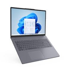 Lenovo IdeaPad Slim 3 16ARP10 prenosnik, AMD Ryzen 5 7535HS, 40,6 cm(16) WUXGA IPS, 16 GB RAM, 512 GB SSD, BrezOS, Luna Grey (83K8004VSC)