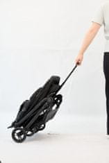 Qplay Pettie Black voziček za pse in mačke, zložljiv do 30kg (QP11)