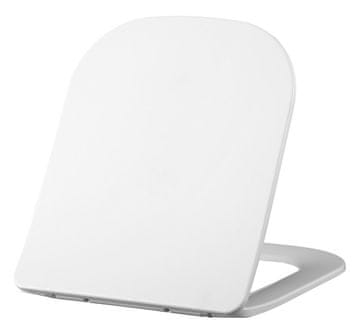 SAPHO WC deska PORTO SLIM, bela, Soft Close, Easy Take