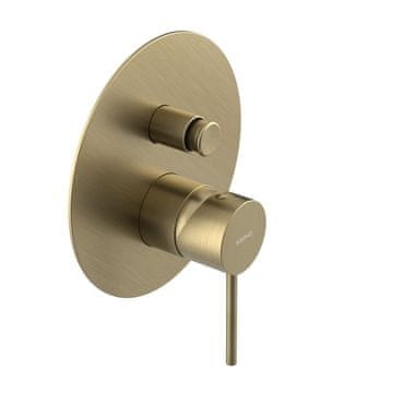 SAPHO ULTRAMIX Podometna Tuš Baterija, Mat Zlata, 2 Izhoda