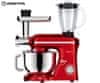 Manta Lovio LVSTM02P ChefAssistant Plus kuhinjski robot, 6,2 L, nerjaveče jeklo, 1900 W, rdeč (Velvet Red) + dodatki