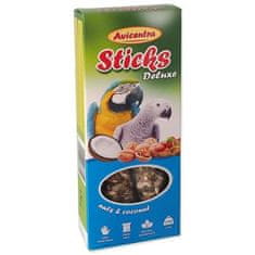 Avicentra Deluxe Bar Big Papagaj orehi in kokos (2 kosa)