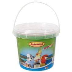 Avicentra Pesek za ptice s školjkami, vedro 1,5 kg