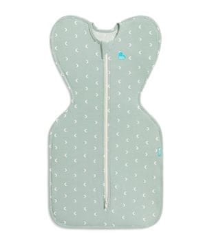 LOVE TO DREAM Zavinovačka Swaddle UP - velikost XS - olivna/mesec ETAP1 - 1 TOG Izvirnik
