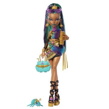Monster High pošast Nefera lutka s hišnim ljubljenčkom