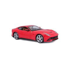 Burago B - RACE+PLAY, Ferrari F12berlinetta, rdeča, 1:24