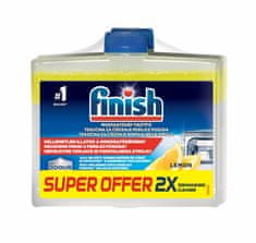 Lemon tekočina za čiščenje pomivalnega stroja, 2x250ml