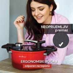 Rosmarino lonec za kuhanje pod tlakom, 3,2 l, 24 cm