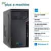 PCplus E-Machine namizni računalnik, i5-12400F, 16GB, SSD500GB, GT730, W11H